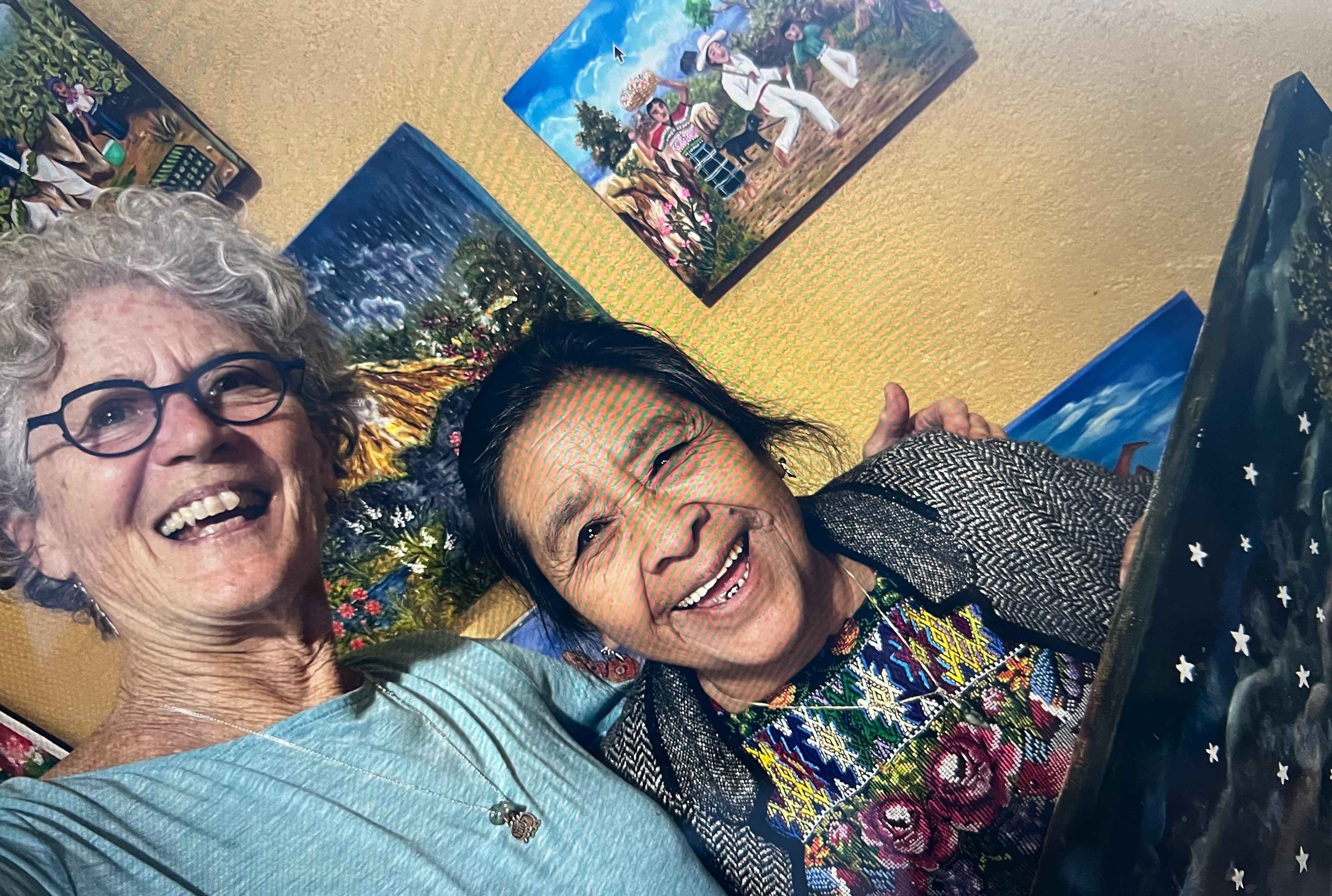 Paula Nicho Cúmez and Nancee Neel together